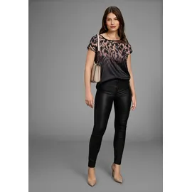 LAURA SCOTT LAURA SCOTT, Damen, Gr. 48, schwarz, animal, Web, Obermaterial: 100% Polyester.