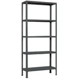 Proregal Wohnregal Living Koala Metal mit 5 Fachböden HxBxT 180 x 80 x 30 cm, Freizeit, Heimwerken, Werkstatt