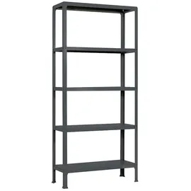 Proregal Wohnregal Living Koala Metal mit 5 Fachböden HxBxT 180 x 80 x 30 cm, Freizeit, Heimwerken, Werkstatt