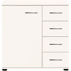 Kombikommode WIMEX "Anna", weiß, B:81cm H:83cm T:41cm, Sideboards
