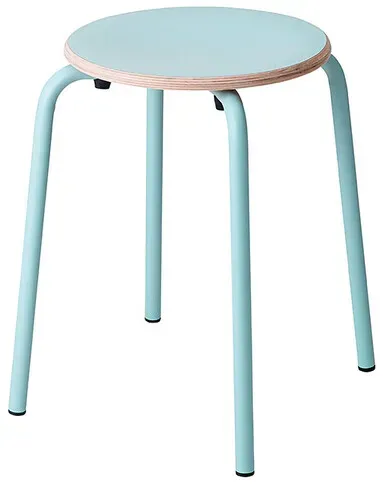 Hocker TabCollege blau, Designer Perfecta, 46x35x35 cm