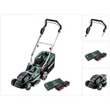 Metabo RM 36-18 LTX BL 36 Akku Rasenmäher 36 V ( 2x 18 V ) LTX Brushless + 2x Akku 8,0 Ah + Doppelladegerät