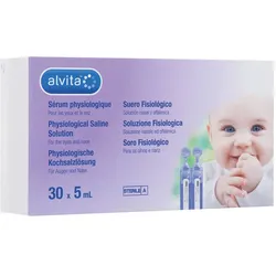 Alvita physiologische Kochsalzlösung Ampullen