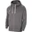 20 Fleece Kapuzenjacke charcoal heathr/white/white XL