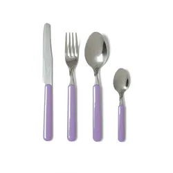 Excelsa Besteckset 24 Stück Fashion Stahl 19x2x2,5 cm Viola