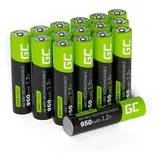 16x AAA Micro Akkus NiMH wiederaufladbare Batterien für zb Telefon 950mAh