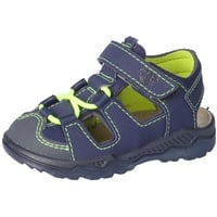 RICOSTA Jungen Sandalen Gery, Kinder Lauflernschuhe, Weite: Mittel, waschbar, Outdoorsandalen, Halbschuhe, Klettverschluss, Nautic/Ozean (170), 26 EU - 26 EU