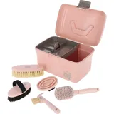 Putzbox Waterlily mit Putzzeug Putzkiste Pastellrosa