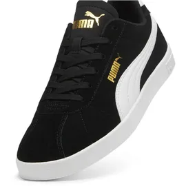 Puma Club II Sneaker 01 black/white/gold 46