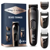 King C. Gillette Barttrimmer Schwarz
