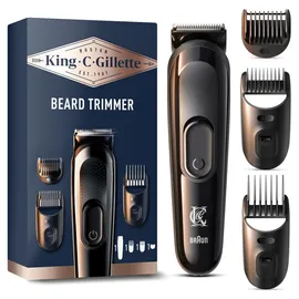 King C. Gillette Barttrimmer Schwarz