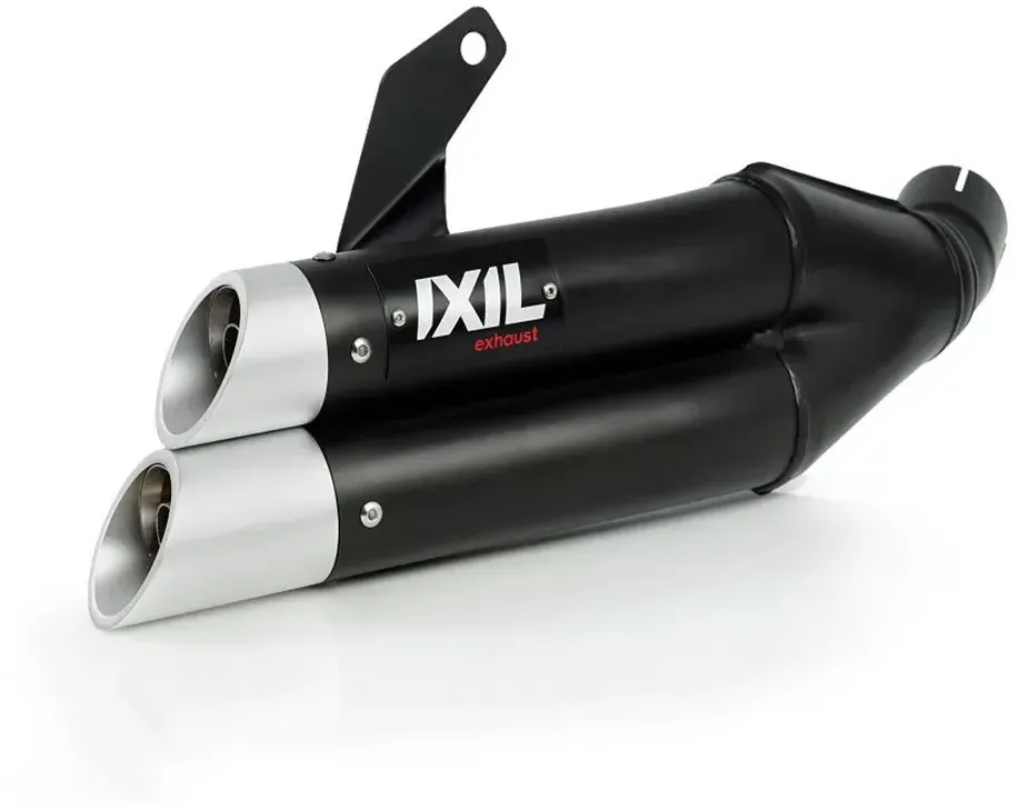 Ixil Dual Hyperlow Xl Kawasaki Z 650 Ninja 650 20-21/z 650 Rs 22 Stainless Steel Homologiertes Vollliniensystem - Black / Silver - Homologated