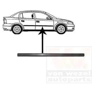 Van Wezel Zier-/Schutzleiste, Tür 3742424