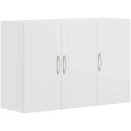 SoBuy FRG231-L-W Hängeschrank 90 x 60 x 30 cm Weiß