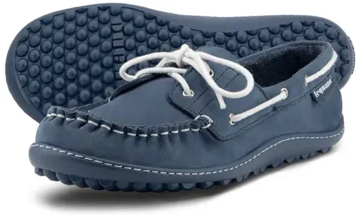 leguano moreccasin Barfußschuh - blau 45