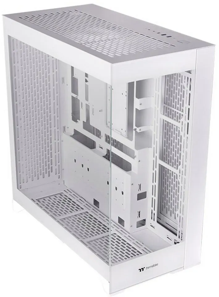 Thermaltake PC-Gehäuse Thermaltake CTE E660 MX, Tower-Gehäuse, (Tempered weiß