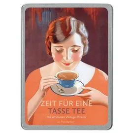 paper moon grand galleries gmbh Zeit für eine Tasse Tee Postkarten VE 20