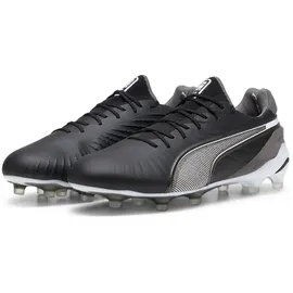 Puma King Ultimate FG/AG Herren Black/White/Cool Dark Gray 39