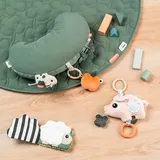 Done by Deer Tiny Farm Tummy Time Aktivitätsspielzeug Grün