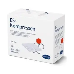 ES Compresses non stériles 12 fois 10 x 20 cm 100 pc(s)
