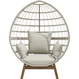 Primaster Loungesessel Stahl Salo inkl. Kissen