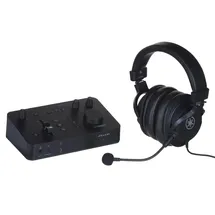 Yamaha ZG01 All-in-One-Paket – Mit dem ZG01 Game Streaming Audiomixer und dem YH-G01 Studio Quality Headset – Für Windows, Mac, iOS und Android