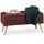 Relaxdays Sitztruhe 10025734_93 braun Holz 80,0 cm