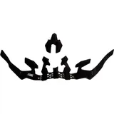 Bell Super 3R Helmpolster/Pad-Kit Schwarz