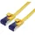 Value Patchkabel Cat.6A (Class EA) FTP, extra-flach, gelb, 2 m