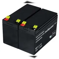 Powery Ersatzakku für USV APC Smart-UPS SC 1000 -