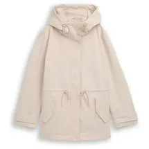 Tom Tailor Outdoorjacke waisted short parka beige 2