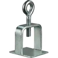 Schake Schilderklemme, verzinkt, ohne Ösen / Haken, für 40