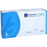 Abena Latex-handschuhe Classic Unster.puderfrei L Natur