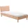Home Affaire Einzelbett 90 x 200 cm Eiche massiv natur geölt beige