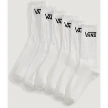 Vans Classic Crew Socken 6 Paar Weiß 34,5-38