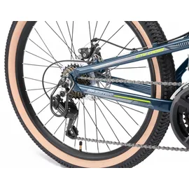 Bikestar Fully MTB Alu 24 Zoll RH 33 cm grün