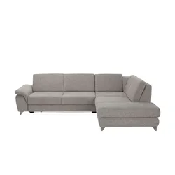 Ecksofa   Cosima II , grau , Maße (cm): B: 296 H: 90 T: 249