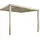 BECKMANN Terrassendach Exklusiv 307 x 322 cm grau