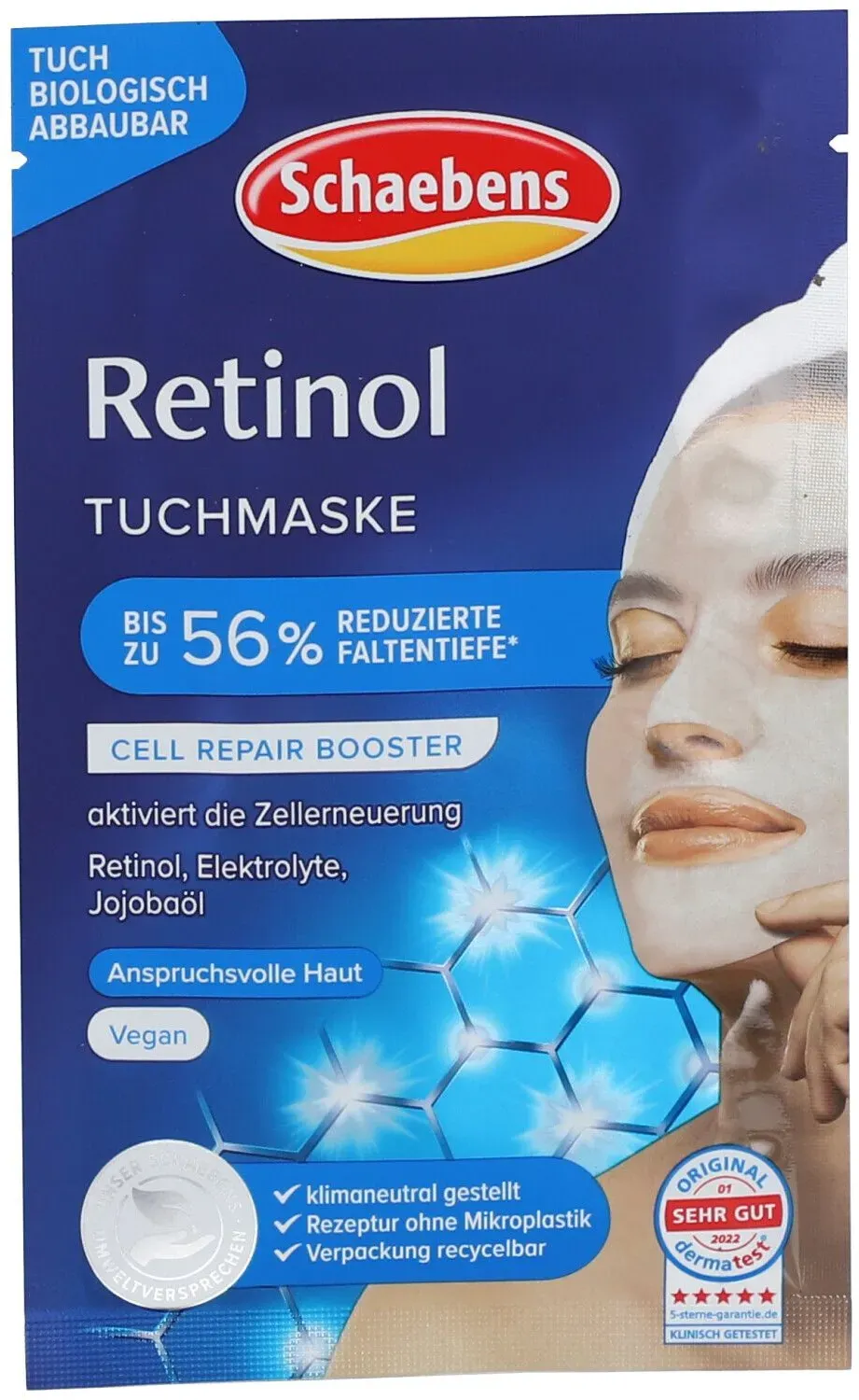 Schaebens Retinol Tuchmaske