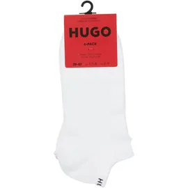 hugo underwear Sneakersocken 6 Paare Weiß 39-42