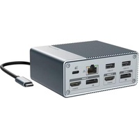Targus HYPER USB-C® Dockingstation HyperDrive GEN2 Passend für Marke: Universal USB-C® Power Delivery