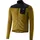 Gonso Radtrikot GONSO "Adventure Jersey Fleece M", Herren, Gr. L, gelb (senf), 100% Polyester (Recycelt), hoch geschlossener Ausschnitt, Trikots, Herren Fahrradtrikot langarm, weiches Fleece-Material, Full-Zip Trikot