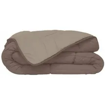 Poyet-Motte Hudson Duvet, L Gere Mikrofaser 200g/m 220x240cm Taupe Leinen 200 g/m2 220 x 240 cm - Poyet Motte