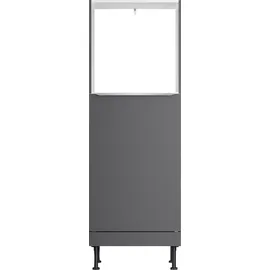 kochstation Herdumbauschrank KS-Aken 60 x 58,4 x 176,6 cm Grau