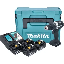 Makita DHP484T4JB inkl. 4 x 5,0 Ah + Ladegerät +  Makpac