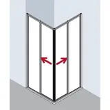 Kermi Ibiza 2000 Eckeinstiegshälfte