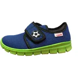 superfit Jungen BOBBY_266 Niedrige Hausschuhe, Blau (Water Kombi 88), 26 EU