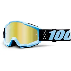100% Accuri Extra Taichi Motocross Brille, schwarz-blau für Männer