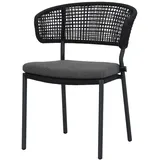 barths Best Spitz Gartenstuhl 59 x 66 x 82 cm anthrazit 5 St.