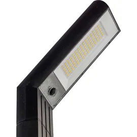 ChiliTec Wegeleuchte Kunststoff 78 cm inkl. Dämmerungssensor schwarz